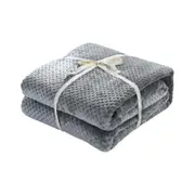 Waterproof Dog Blanket Sherpa Fleece, Waterproof Pet Blanket For Medium Large Dogs, Reversible Cat Throw Bed Couch Sofa grey 70*100cm