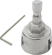 Metal Deburring Chamfer - Heavy-Duty Deburr Tool for Threads | External Thread Trimming Bits for Steel Copper Aluminum Rods Pipes Blots
