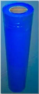 TEFLON FILM .010" x 24" x 12FT BLUE PTFE SHEET 3.2 Lbs.15290-7