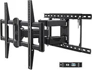 Mounting Dream TV Wall Mount for 42-84 Inch TVs, Full Motion TV Mount Swivel and Tilt with Articulating Dual Arms, Loading 100 lbs, Max VESA 600x400mm, Fits 16", 18", 24" Studs MD2617-24K-04