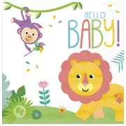 Baby Shower Fisher Price Hello Baby Lunch Napkins 16 Pack