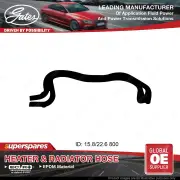 Gates Heater Hose for Hsv Clubsport Grange WN Maloo Senator VF 800mm
