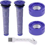 Washable Vacuum Filter Replacement Kit for Dyson Dyson V8+, V8, V7 Absolute Anim