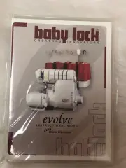 Babylock Evolve Instructions DVD coverstitch Overlocker Sewing Manual New