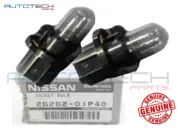 NISSAN NAVARA D22 NEW GENUINE DASH CLUSTER LIGHT GLOBE SOCKET 14V 3W BLACK X2