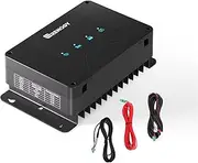 Renogy DCC Running Charger 12V 30A Built-in MPPT Charge Controller/Isolator, Black
