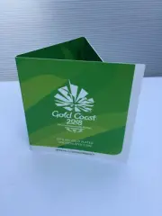 2018 gold coast gold unc 50 cent coin 50c XXI COMMONWEALTH GAMES