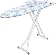 Ironing Board, Household Folding Vertical, Hot Hanger Ironing Hanger Large Iron Plate, Breathable Steel Mesh Iron Plate Reinforced Large Ironing