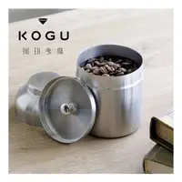 在飛比找蝦皮購物優惠-日本製 KOGU 不鏽鋼咖啡罐 100g 珈琲考具 18-8
