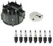 Distributor Rotor Cap & Spark Plugs Kit ACDelco For Oldsmobile 98 Cutlass Calais