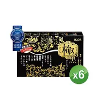 在飛比找momo購物網優惠-【IKOR】極黑逆 綠咖啡豆錠狀食品x6盒(15袋/盒 綠原