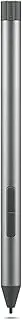 Lenovo Digital Pen 2 (Laptop) - Ultra-Tactile Response - 4,096 Levels of Pressure - Natural Feel Elastometer Pen Tip - Extended Battery Life - Silver, Grey