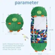 New Large Size Happy Sleeping Bag Kids Play Pillow Soft Nappers Warm Cute Gift
