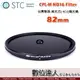 STC CPL-M ND16 Filter 減光式偏光鏡 82mm / 超薄框 減4格 CPL偏光鏡 低色偏 絲絹流水