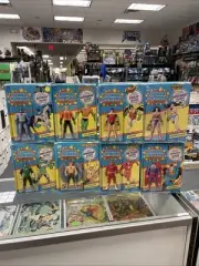 8-Statue Set - Kotobukiya ArtFX DC Super Powers 1/10th Scale Painted Figures