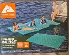 Ozark Trail 10' 6" Extra Large Mat Float Pool Beach Lake 10.5’ Lounge Inflatable