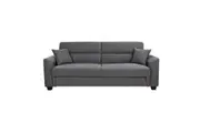 Foret 3-Seater Sofa Bed Storage Lounge Adjustable Couch Chaise Recliner 2 Colors