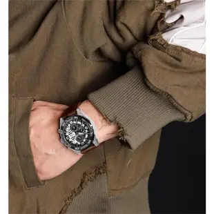 Naviforce 8043 運動手錶頂級品牌豪華軍事軍隊男士手錶計時碼表石英防水原裝男時鐘禮物