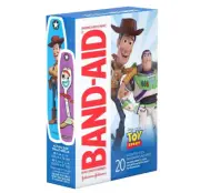 BAND-AID - PACK OF 20 ASSORTED SIZES ADHESIVE BANDAGES - TOY STORY EDITION