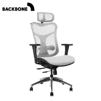 在飛比找PChome24h購物優惠-Backbone Kabuto 人體工學椅(黑框)-灰網座
