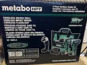 METABO HPT COMBO KIT, NEVER USED, STILL IN BOX,