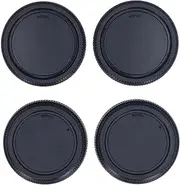 Camera Body & Rear Lens Cover Protector for Fujifilm GFX Series SLR Camera Lens, 2 Set Plastic Body and Rear Lens