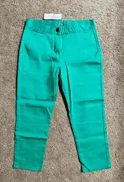 Jacadi Girl's short pants Meadow Green size 10 / 140cm, NEW