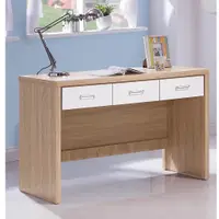 在飛比找蝦皮商城優惠-obis 桌子 書桌 電腦桌 橡木白4尺書桌