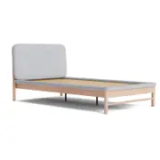 Koala Paddington Bed Base Single Under Bed Storage Tool-Less Assembly Natural Ash/Silver Fox