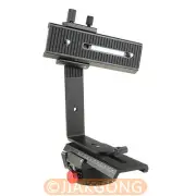 DSLRKIT 360° Swivel Panoramic Indexing Rotator+ 2 Way Rail Slider+ L Bracket Kit