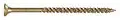 Exterior Deck Screws Power Pro No. 10 X 2-1/2" L Star Flat Head 1 lb