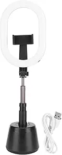 Vomeko 360 Degree Rotation Bracket,Fill Light,Streaming Light,Selfie R ING Light, Telescopic Folding LED Fill Light with Mobile Phone Holder for Live