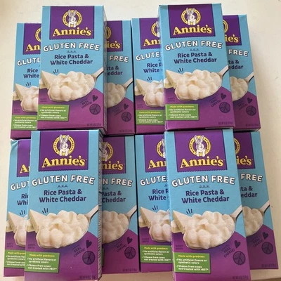 12ct Annie's Gluten Free Rice Pasta & Cheddar/Mac&Cheese BB 2026 B207 Retail $54