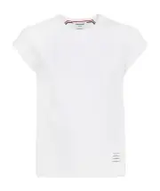 plain cotton T-shirt 2 white