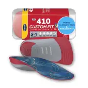 Dr. Scholl’s Custom Fit Orthotics 3/4 Length Inserts CF 410, 5-in-1 All-Day Pain