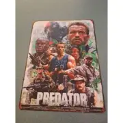 Predator Metal Tin Sign 12" X 16" Arnold Schwarzenegger
