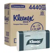 Kleenex (Airflex) Compact Hand Towels 29.5 x 19cm (24 units per carton x 90 s...