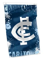 Carlton Blues AFL WALL Flag Banner