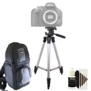 Tall Tripod + DSLR Backpack + Cleaning Kit for Nikon D5600, D5500 Nikon Cameras