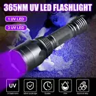 UV LED Torch Pet Urine Stain Detector Flashlight 365nm Blacklight Ultraviolet