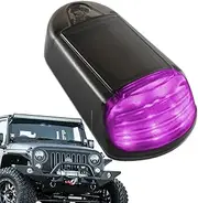 Solar LED Light For Truck Roof,12-LED Truck Cab Marker Lights | Waterproof Solar Power Cab Marker Lights Adhesive Most RVs