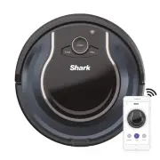 Shark ION Robot Vacuum RV761 with Wi-Fi and Voice Control 0.5 Quarts Black /Navy