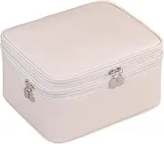 Travel Makeup Bag | Large Double Layer Travel Makeup Bag - Waterproof Large-Capacity Make Up Case with Divider and Handle Toiletry Pouches for Women, Traveling & Vacation