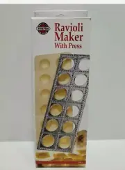 P3 Norpro Ravioli Maker With Press 1043 Homemade Pasta Dough Mold Tool