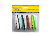 Williams Quick Silver Salmon 4-Pack Kit of Quick Silver 3" Lures - 4-QKS3