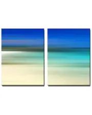 Ready2HangArt Blur Stripes XLVII 2pc Wrapped Canvas Wall Art by Tristan Scott