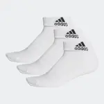 ADIDAS CUSHIONED ANKLE SOCKS 腳踝襪 三雙一組 白 DZ9365 SNEAKERS542