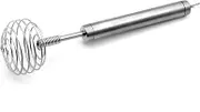 HEALEEP Stainless Steel Spiral Egg Whisk Hand Mixer Effortless Beating Tool for Eggs Milk Tea Kitchen Gadget with Comfortable Grip for Easy Use