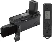 Camera Battery Grip,Battery Grip Vertical Handle Grip Replacement,with Remote Control,for A6000 A6100 A6300 A6400