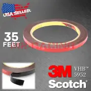 Genuine 3M VHB #5952 Double-Sided Mounting Foam Tape Automotive Car 6mmx35FT